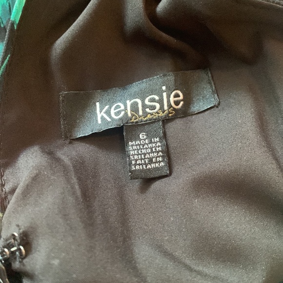 Kensie midi dress black floral - Picture 6 of 8